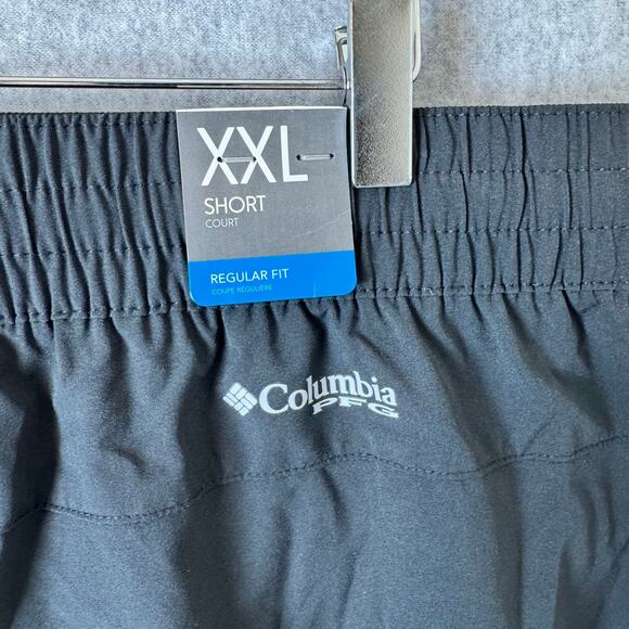 Columbia PFG Fishing Shorts Womens XXL Black Omni Shade 50 UPF Moisture Wicking - Picture 4 of 15